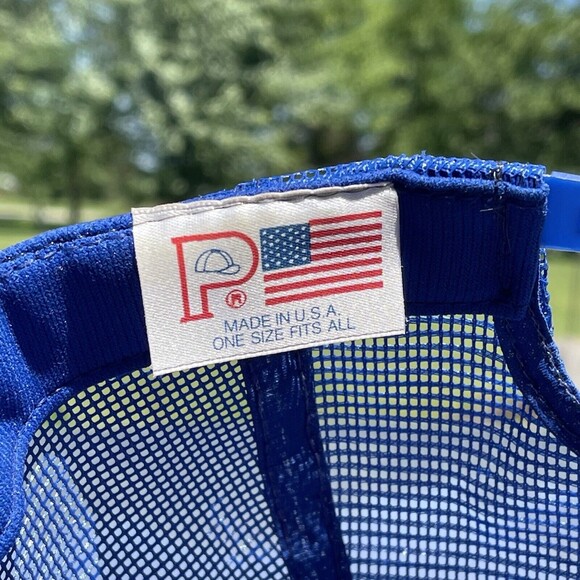 Vintage Don’t Trash It Earth Day Global Health Recycling Peace Love Patch Hat - Picture 12 of 12